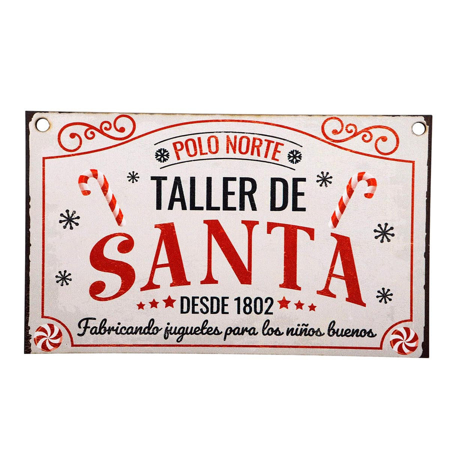 Art.378 Tablita Navidad 12x20cm 1pz