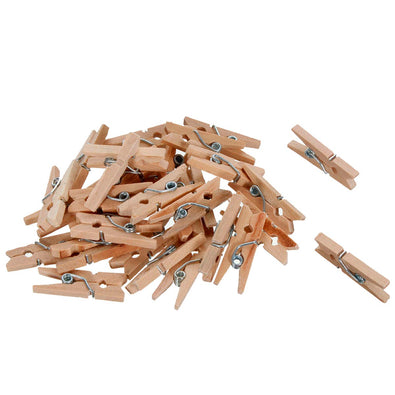 Fantasías Miguel Art.3929 Pinzas De Madera Natural 2.5cm 30pz