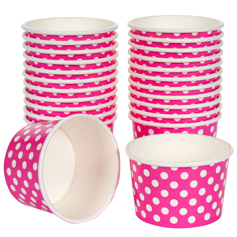 Art.3965 Vaso Impreso Con Puntos   (Aprox 118ml)