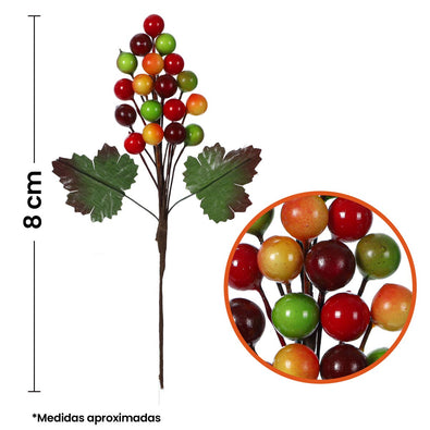 Fantasías Miguel Art.401 Ramito De Frutas x18 8cm 1pz