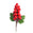 Fantasías Miguel Art.401 Ramito De Frutas x18 8cm 1pz Rojo Brillan