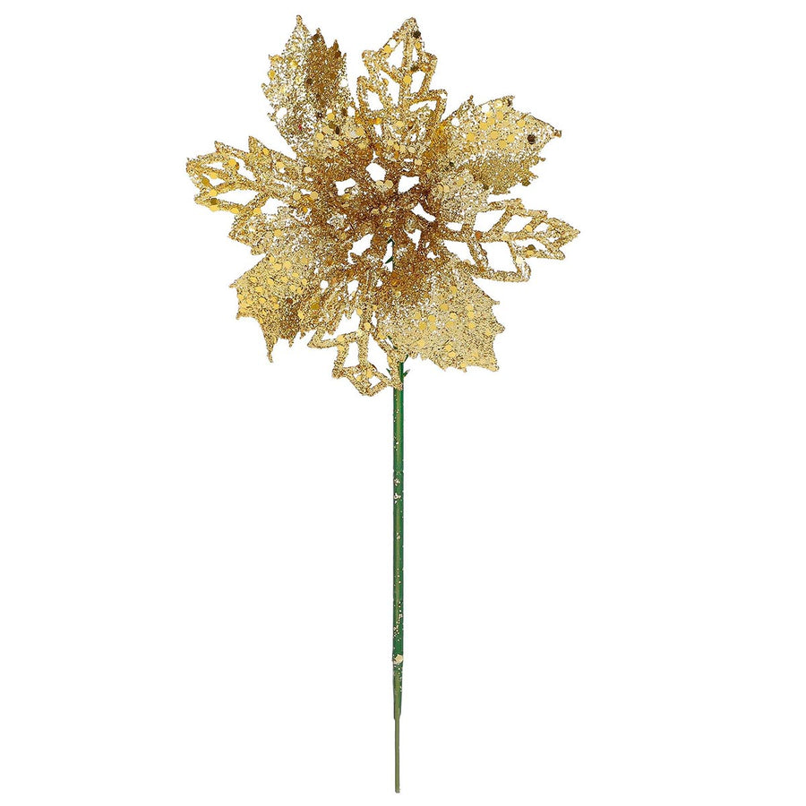 Art.4050 Pick Nochebuena Diamantado/Hoja