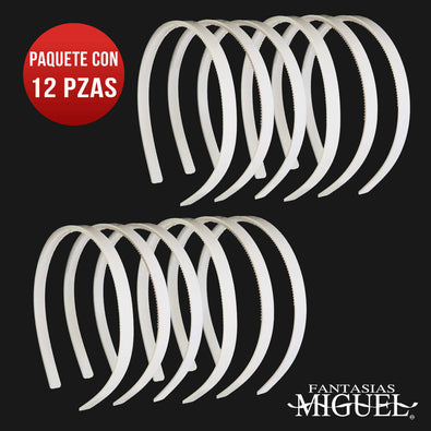 Fantasías Miguel Art.4249 Diadema Dentada 13cmx9mm 12pz