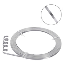 Art.4253 Alambre Plano De Aluminio 3mm 5m