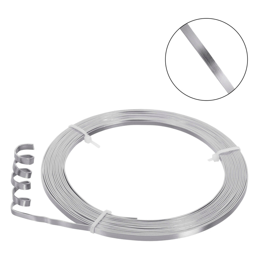 Art.4253 Alambre Plano De Aluminio 3mm 5m