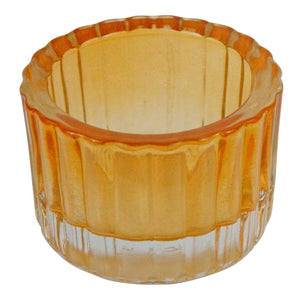 Art.4378 Vaso Portavela Rayada Colores