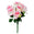 Fantasías Miguel Art.4565 Bush Grande Rosas Finas X7 43cm 1pz Crema/Rosa