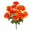 Fantasías Miguel Art.4641 Ramo De Rosas Abiertas X11 Flores con Follaje 48cm 1pz Naranja