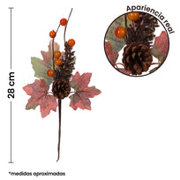 Art.4754 Pick Otoñal Piña/Cerezas 28cm 1pz