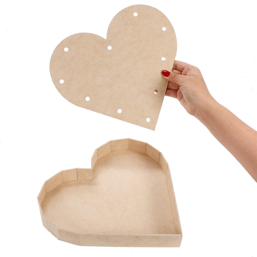 Art.4815 Caja Corazón 26x27x3.5cm 1pz