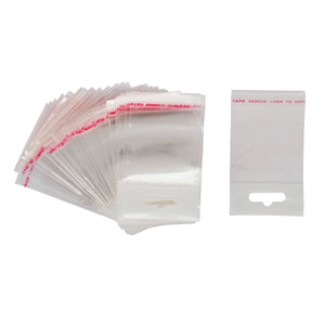 Art.5400 Bolsa De Celofán Con Sello Adhesivo 4x5cm 100pz