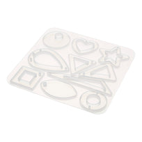 Art.5427 Molde De Silicón Figuras Bisutería 9x8.6cm 1pz