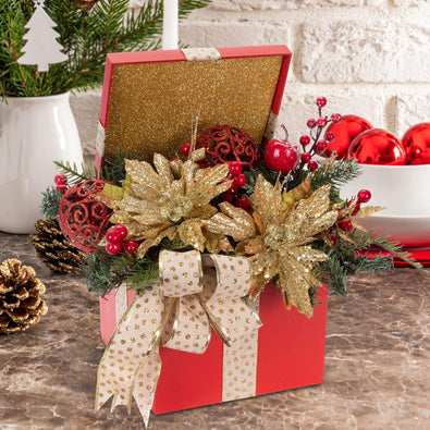 Fantasías Miguel Art.5068 Pick Navideño Nochebuenas 27cm 1pz