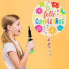 Fantasías Miguel Art.6249 Bomba Para Inflar Globos Verde 29cm 1pz