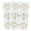 Fantasías Miguel Art.6639 Calcomanía Gracias 4.4cm 12pz Oro