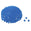 Fantasías Miguel Art.6938 Cuentas Plásticas Cuadro Mate 5x5x5mm 25g    (Aprox 200pz) Azul Mate