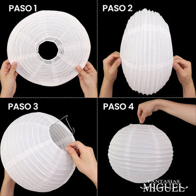 Fantasías Miguel Art.7034 Adorno De Papel Redondo 30cm 1pz