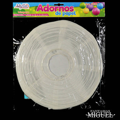 Fantasías Miguel Art.7034 Adorno De Papel Redondo 30cm 1pz