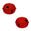 Fantasías Miguel Art.7074 Cascabel 50mm 2pz Rojo Mate
