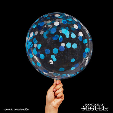 Fantasías Miguel Art.7640 Globo Extra-Transparente 25cm 3pz