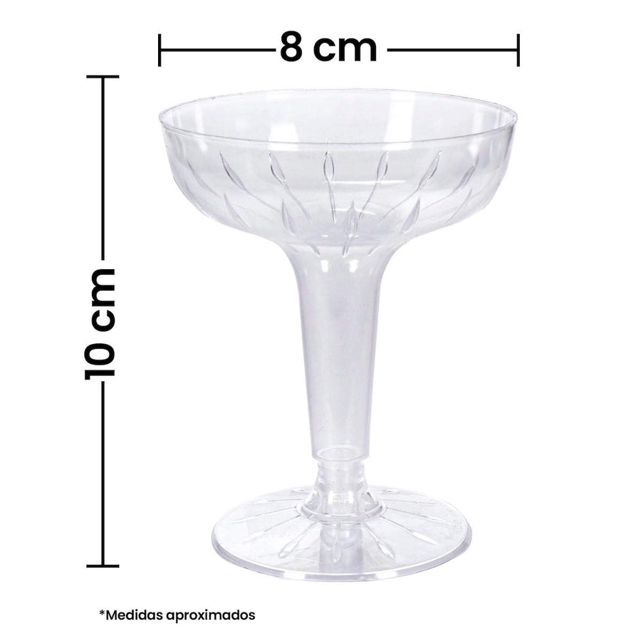 Art.7885 Copa Para Sidra De Plástico 10x8cm 1pz