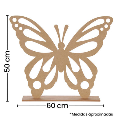 Fantasías Miguel Art.8065 Mariposa Con Base Grande 50x60x10cm 1pz