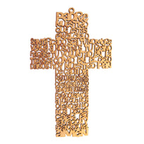 Art.8213 Cruz Grande Padre Nuestro Calada