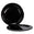 Fantasías Miguel Art.8946 Plato Color Liso 23cm 10pz Negro