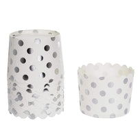 Art.9030 Vaso Metalizado Puntos