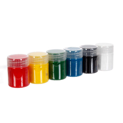 Fantasías Miguel Art.9204 Pintura Lavable 6 Colores 15ml Cada Color 4.5x19x3.5cm 1pz