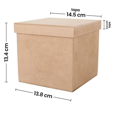 Fantasías Miguel Art.9559 Caja Regalo Cubo 13.7x14.6x14.6cm 1pz