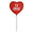 Fantasías Miguel Art.9664 Pick Corazon Te Amo 25x11.5cm Rojo