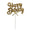Fantasías Miguel Art.983 Pick Happy Birthday 20x12cm 1pz Oro
