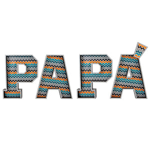 Letras Decoradas Papá