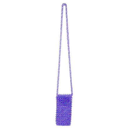 Bolsa Con Cuentas Lavanda