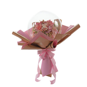 Ramo Con Globo De Rosas