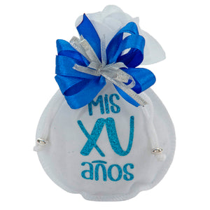 Bolsita Terciopelo Recuerdo Xv Años