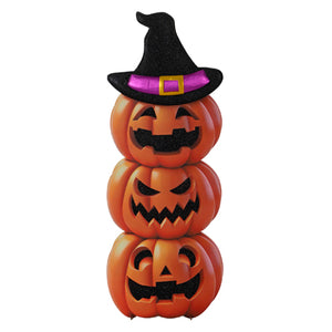 Calabazas Con Sombrero De Bruja