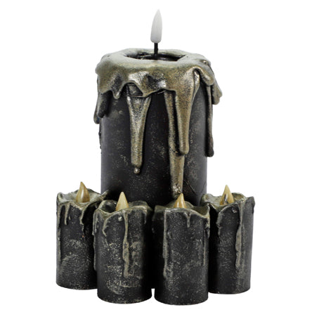 Kit Velas Negro Oro