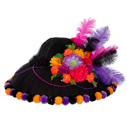 Sombrero Catrina Multicolor