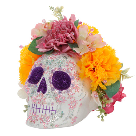 Cráneo Decorativo Dia De Muertos