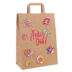 Bolsa De Regalo Con Flores