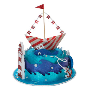 Sombrero Con Barco De Papel