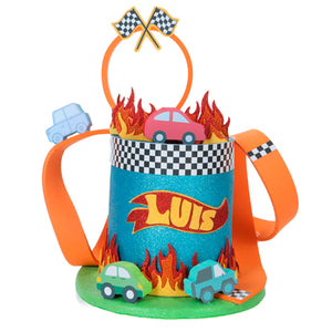 Sombrero Loco Con Pista De Carreras