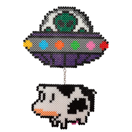 Figura Alien Con Cuentas De Tubito