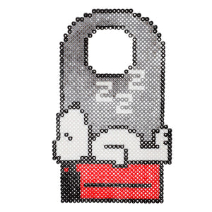 Figura Snoopy Cuentas De Tubito