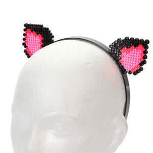 Diadema Orejas De Gatito