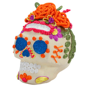 Calavera Tejida Multicolor