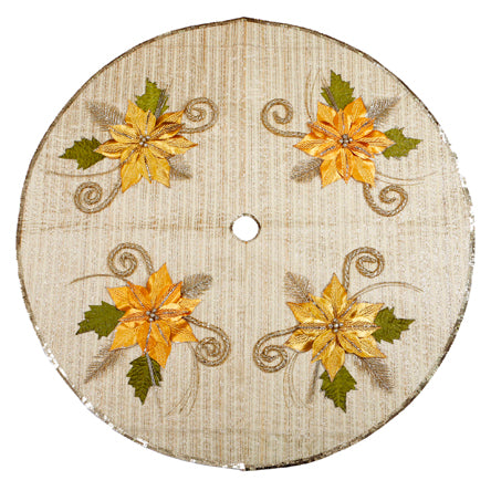 Pie De Árbol Navideño Nochebuenas