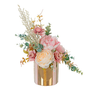 Arreglo Bautizo Rosa-Blanco